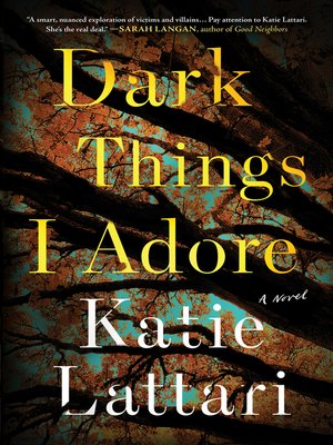 cover image of Dark Things I Adore